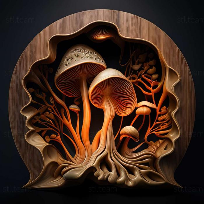 3D model mushroom (STL)